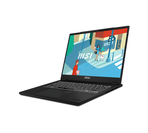 Ноутбук Modern 14H Core i5-13420H 14” 16:10 FHD+ (1920x1200),60Hz IPS DDR4 16GB*1 Iris Xe Graphics 512GB SSD 3cell (53.8Whr) 1.6kg Single backlight (White) DOS,1y Black KB Eng/Rus (9S7-14L112-088)