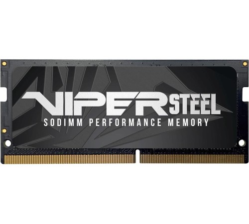 Память DDR4 32Gb 2666MHz Patriot PVS432G266C8S Viper Steel RTL PC4-21300 CL18 SO-DIMM 260-pin 1.2В