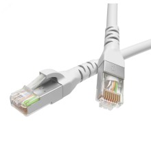 Патч-корд экранированный CAT5E F/UTP 4х2 LSZH белый 5м DKC RN5EFU4550WH