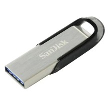 Флеш Диск Sandisk 64Gb Cruzer Ultra Flair SDCZ73-064G-G46B USB3.0 синий