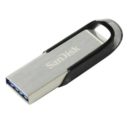 Флеш Диск Sandisk 64Gb Cruzer Ultra Flair SDCZ73-064G-G46B USB3.0 синий