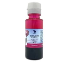 NV Print  GT52M  Чернила водорастворимые для HP DeskJet GT 5810, 5820, 5822, Ink Tank 115, 310, 315, 319, 410, 419, 415, Smart Tank 515, 615 (70ml) Magenta