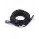 Кабель HDMI 20 м (HIGH speed, Metal gold, Optical) 8K VER 2.1 ATcom HDMI 2.1 (m) - HDMI 2.1 (m) 20 м (AT8878)