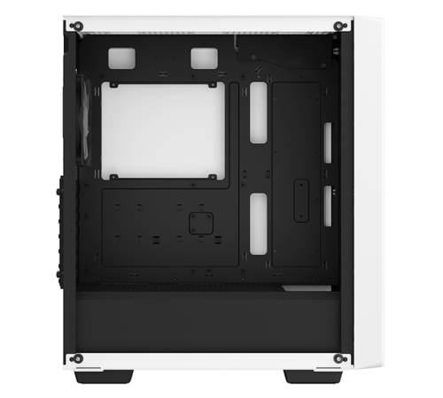 Корпус Deepcool CC560 WH V2 без БП, боковое окно (закаленное стекло), 3x120мм LED вентилятор спереди и 1x120мм LED вентилятор сзади, белый, ATX (CC560 WH V2)