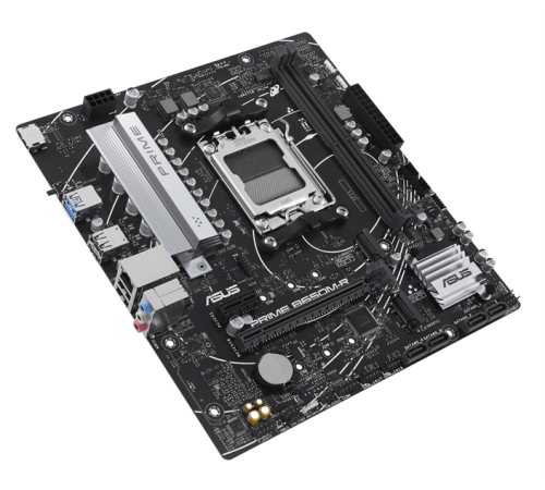Материнская плата ASUS PRIME B650M-R, Socket AM5, B650, 2*DDR5, HDMI, 4xSATA 6+ RAID, 2xM2,  USB 3.2, USB 2.0, mATX; 90MB1H30-M0EAY0 (PRIME B650M-R)