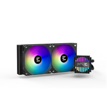Система водяного охлаждения Zalman CPU Liquid Cooler 240mm, ARGB, black (ALPHA2 A24 Black)