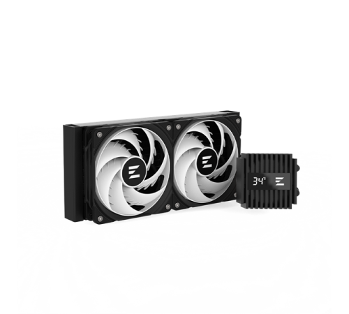 Система водяного охлаждения Zalman CPU Liquid Cooler 240mm, ARGB, black (ALPHA2 A24 Black)