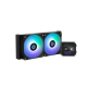 Система водяного охлаждения Zalman CPU Liquid Cooler 240mm, ARGB, black (ALPHA2 A24 Black)