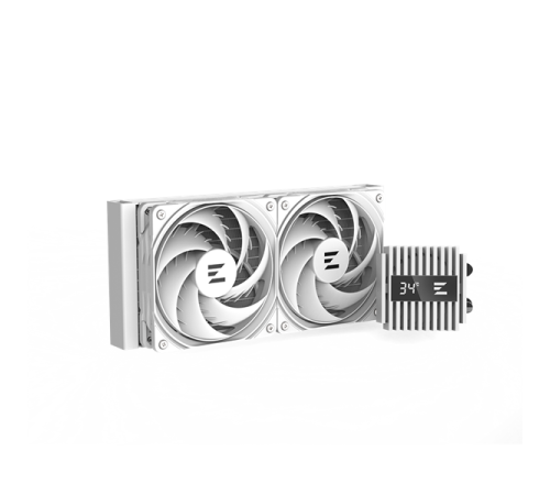 Система водяного охлаждения Zalman CPU Liquid Cooler 240mm, ARGB, white (ALPHA2 A24 White)
