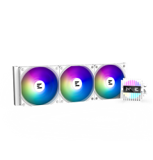 Система водяного охлаждения Zalman CPU Liquid Cooler 360mm, ARGB, white (ALPHA2 A36 White)