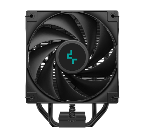 Кулер для процессора DEEPCOOL AG400 DIGITAL BK LGA1700/1200/115X/AM5/AM4 (9шт/кор, TDP 220W, PWM, Fan 120mm, 4 тепл. трубки, черный) RET (AG400 DIGITAL BK) Кулер для процессора DEEPCOOL AG400 DIGITAL BK LGA1700/1200/115X/AM5/AM4 (9шт/кор, TDP 220W, PWM, Fan 120mm, 4 тепл. трубки, черный) RET (AG400 DIGITAL BK)