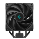 Кулер для процессора DEEPCOOL AG400 DIGITAL BK LGA1700/1200/115X/AM5/AM4 (9шт/кор, TDP 220W, PWM, Fan 120mm, 4 тепл. трубки, черный) RET (AG400 DIGITAL BK)