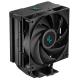 Кулер для процессора DEEPCOOL AG400 DIGITAL BK LGA1700/1200/115X/AM5/AM4 (9шт/кор, TDP 220W, PWM, Fan 120mm, 4 тепл. трубки, черный) RET (AG400 DIGITAL BK)
