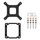 Кулер для процессора DEEPCOOL AG400 DIGITAL BK LGA1700/1200/115X/AM5/AM4 (9шт/кор, TDP 220W, PWM, Fan 120mm, 4 тепл. трубки, черный) RET (AG400 DIGITAL BK)