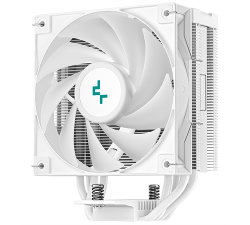 Кулер для процессора DEEPCOOL AG400 DIGITAL WH LGA1700/1200/115X/AM5/AM4 (9шт/кор, TDP 220W, PWM, Fan 120mm, 4 тепл. трубки, черный) RET (AG400 DIGITAL WH) Кулер для процессора DEEPCOOL AG400 DIGITAL WH LGA1700/1200/115X/AM5/AM4 (9шт/кор, TDP 220W, PWM, Fan 120mm, 4 тепл. трубки, черный) RET (AG400 DIGITAL WH)