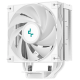 Кулер для процессора DEEPCOOL AG400 DIGITAL WH LGA1700/1200/115X/AM5/AM4 (9шт/кор, TDP 220W, PWM, Fan 120mm, 4 тепл. трубки, черный) RET (AG400 DIGITAL WH)