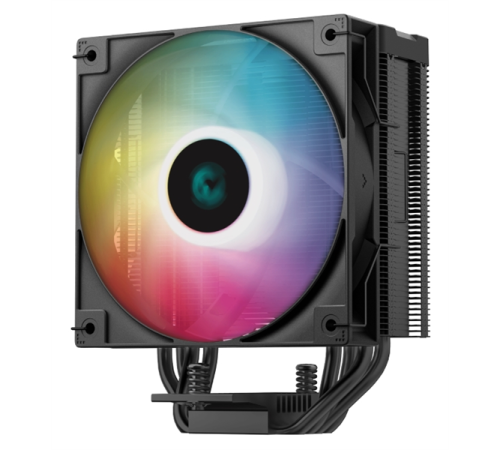 Кулер для процессора DEEPCOOL AG400 DIGITAL BK ARGB LGA1700/1200/115X/AM5/AM4 (9шт/кор, TDP 220W, PWM, ARGB Fan 120mm, 4 тепл. трубки, черный) RET (AG400 DIGITAL BK ARGB) Кулер для процессора DEEPCOOL AG400 DIGITAL BK ARGB LGA1700/1200/115X/AM5/AM4 (9шт/кор, TDP 220W, PWM, ARGB Fan 120mm, 4 тепл. трубки, черный) RET (AG400 DIGITAL BK ARGB)