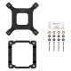 Кулер для процессора DEEPCOOL AG400 DIGITAL BK ARGB LGA1700/1200/115X/AM5/AM4 (9шт/кор, TDP 220W, PWM, ARGB Fan 120mm, 4 тепл. трубки, черный) RET (AG400 DIGITAL BK ARGB)