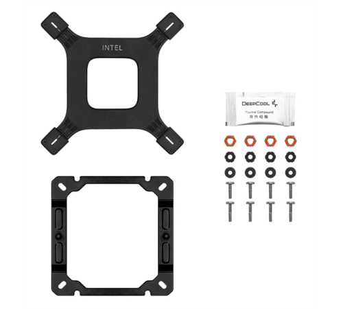 Кулер для процессора DEEPCOOL AG400 DIGITAL PLUS LGA1700/1200/115X/AM5/AM4 (9шт/кор, TDP 220W, PWM, DUAL ARGB Fan 120mm, 4 тепл. трубки, черный) RET (AG400 DIGITAL PLUS) Кулер для процессора DEEPCOOL AG400 DIGITAL PLUS LGA1700/1200/115X/AM5/AM4 (9шт/кор, TDP 220W, PWM, DUAL ARGB Fan 120mm, 4 тепл. трубки, черный) RET (AG400 DIGITAL PLUS)
