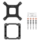 Кулер для процессора DEEPCOOL AG400 DIGITAL PLUS LGA1700/1200/115X/AM5/AM4 (9шт/кор, TDP 220W, PWM, DUAL ARGB Fan 120mm, 4 тепл. трубки, черный) RET (AG400 DIGITAL PLUS)