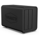 Система хранения данных TerraMaster D2-320 DAS tower/JBOD,RAID0,1/up to 2 SATA(3,5' or 2,5')/1xUSB3.1 Type-C gen2/1xPS/1YW (D2-320)