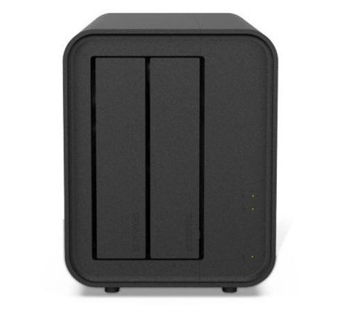 Система хранения данных TerraMaster D2-320 DAS tower/JBOD,RAID0,1/up to 2 SATA(3,5' or 2,5')/1xUSB3.1 Type-C gen2/1xPS/1YW (D2-320)