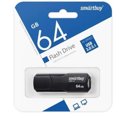 UFD 3.0/3.1 SmartBuy 064GB CLUE Black (SB64GBCLU-K3) UFD 3.0/3.1 SmartBuy 064GB CLUE Black (SB64GBCLU-K3)