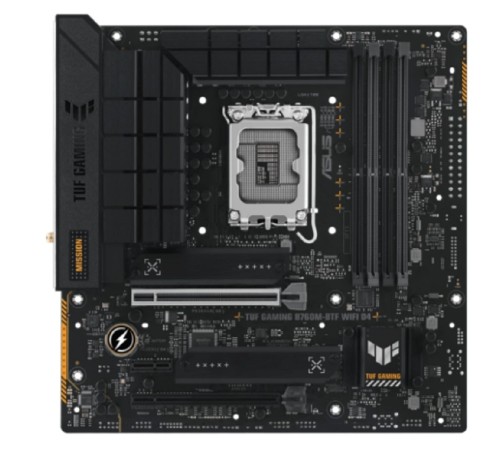 Материнская плата ASUS TUF GAMING B760M-BTF WIFI D4 (LGA1700/B760/4xDDR4/mATX/HDMI, DP) (90MB1E50-M0EAY0)