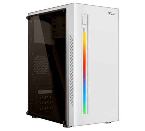 Ginzzu D390 2*USB 2.0,AU White Window Ginzzu D390 2*USB 2.0,AU White Window