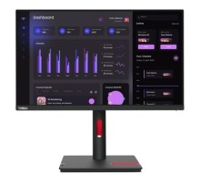 LCD Lenovo 23.8" ThinkVision T24i-30 черный {IPS 1920x1080 4ms 178/178 250cd 1000:1 Tilt Swivel Pivot} [63CFMATXEU]