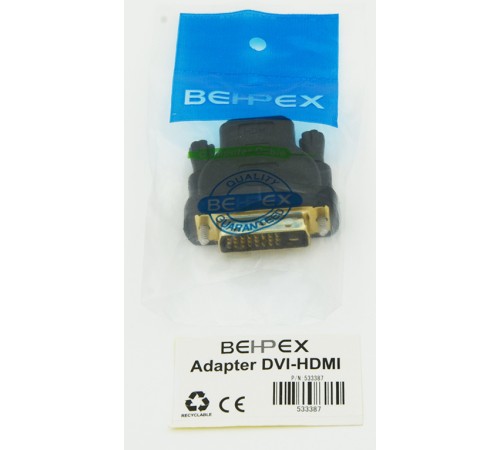Переходник ADAPTER DVI-HDMI HDMI (f) DVI-D (m)