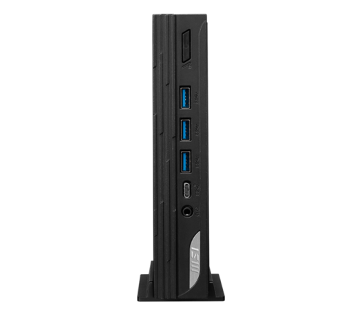 Персональный компьютер MSI Pro DP10 12M Mini Core i3-1215U (1.2GHz), 8Gb DDR4 SO-DIMM, 256GB SSD M.2, Intel UHD Graphics 730, noDVD, WiFi, BT, 120W, VESA, COM Port, noOS, 1y war-ty (9S6-B0A621-217)