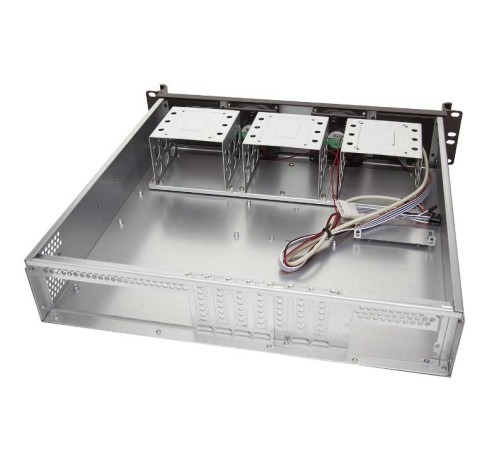 Exegate EX279419RUS Серверный корпус Exegate Pro 2U420-06 <RM 19",  высота 2U, глубина 420, без БП, USB>