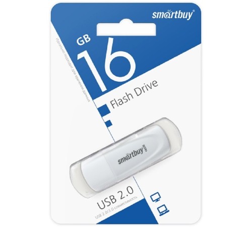 FD 2.0 SmartBuy 016GB Scout White (SB016GB2SCW) FD 2.0 SmartBuy 016GB Scout White (SB016GB2SCW)