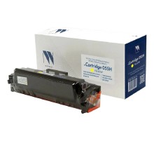Тонер-картридж NVP совместимый NV-055H Yellow (БЕЗ ЧИПА) для Canon i-Sensys MF742Cdw/MF744Cdw/MF746Cx/LBP663Cdw/LBP664Cx (5900k)