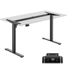 ONKRON моторизированное подстолье с регулировкой по высоте, черное WDF221E (Артикул WDF221E-B)