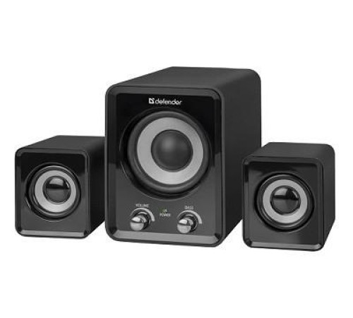 Колонки Defender Z4 2.1 черный 11Вт портативные