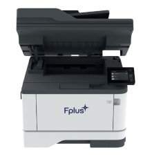 Многофункциональное лазерное печатающее устройство МФУ Fplus MB401adfn (лаз.моно,факс,A4,40 стр./мин,дуплекс 13 стр/мин,600x600dpi,перв.стр.5.9с.,DADF однопрох.50л.,CIS,600x600ppi,скан.моно 92 стор/мин,цв.40 стор/мин,2.8"цв.сенс.жк.,вх.350л,вых.150л.