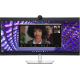 Монитор Dell 34"    P3424WEB S/BK (IPS;21:9;300 cd/m2;1000:1;3440x1440x60Hz;5ms;178/178;DP1.2(HDCP 2.2),HDMI2.2,USB -C,5xUSB 3.2(Gen1),WEBcam 4MP RGB+IR2K; mcr; Spk 2x5W; RJ45; HAS; Tilt; Swiv;VESA100x100) (P3424WEB)