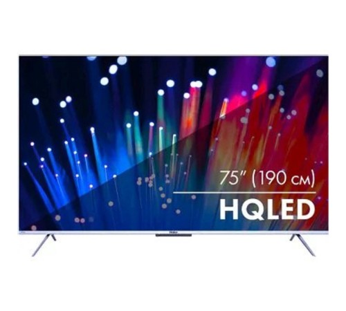 75" Телевизор HAIER Smart TV S3, QLED, 4K Ultra HD, серебристый, СМАРТ ТВ, Android 75" Телевизор HAIER Smart TV S3, QLED, 4K Ultra HD, серебристый, СМАРТ ТВ, Android