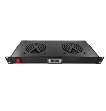 5bites Модуль охлаждения FM-15 2*FANS / ТЕРМОСТАТ / 1U / 19"