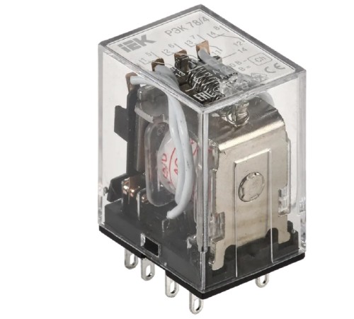 IEK RRP20-4-03-024A Реле РЭК78/4(MY4) 3А 24В AC IEK IEK RRP20-4-03-024A Реле РЭК78/4(MY4) 3А 24В AC IEK