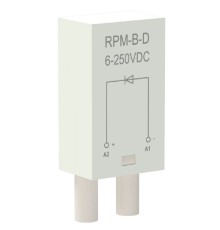 IEK RPM-B-D-DC6-250V Модуль защиты для реле диод 6-250В DC ONI