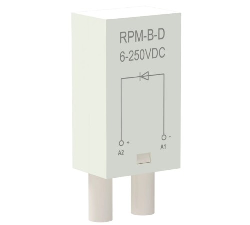 IEK RPM-B-D-DC6-250V Модуль защиты для реле диод 6-250В DC ONI IEK RPM-B-D-DC6-250V Модуль защиты для реле диод 6-250В DC ONI