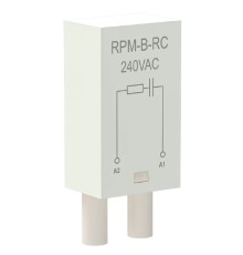 IEK RPM-B-RC-AC240V Модуль защиты для реле RC-цепь 240В AC ONI
