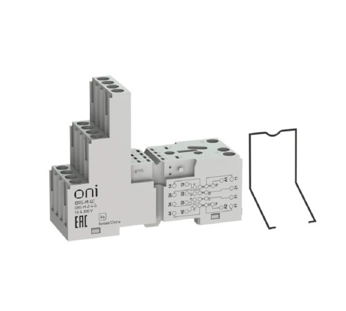 IEK ORS-M-2-2-G Розетка трёхъярусная ORS-M для реле ORM 2C ONI IEK ORS-M-2-2-G Розетка трёхъярусная ORS-M для реле ORM 2C ONI