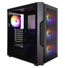 1STPLAYER TRILOBITE T7-P Black / ATX / 4x120mm LED fans / T7-P-BK-4F1