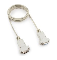 Кабель удлинитель Cablexpert COM (RS232) порта, 9M/9F, 1.8м, пакет (CC-133-6-N)