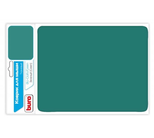 Коврик для мыши Buro BU-CLOTH зеленый 230x180x3мм Коврик для мыши Buro BU-CLOTH зеленый 230x180x3мм