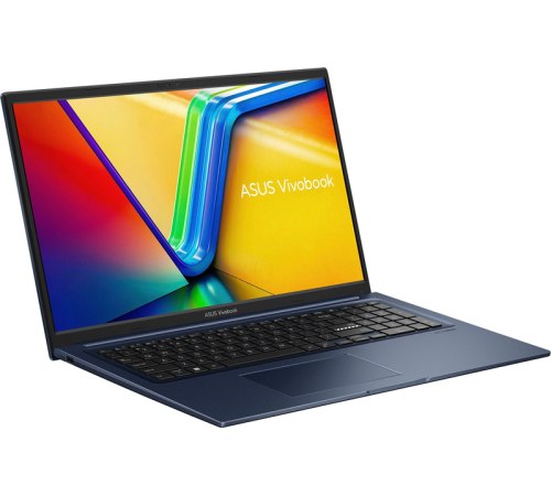 Ноутбук ASUS Vivobook 17 X1704ZA-AU343 Intel®Core™ i5-1235U Processor 1.3 GHz (12M Cache, up to 4.4 GHz, 10 cores) DDR4 16GB IPS 512GB M.2 NVMe™ PCIe® 4.0 SSD Intel Iris X Graphics 17.3" FHD (1920 x 1080) 16 (90NB10F2-M00DF0)
